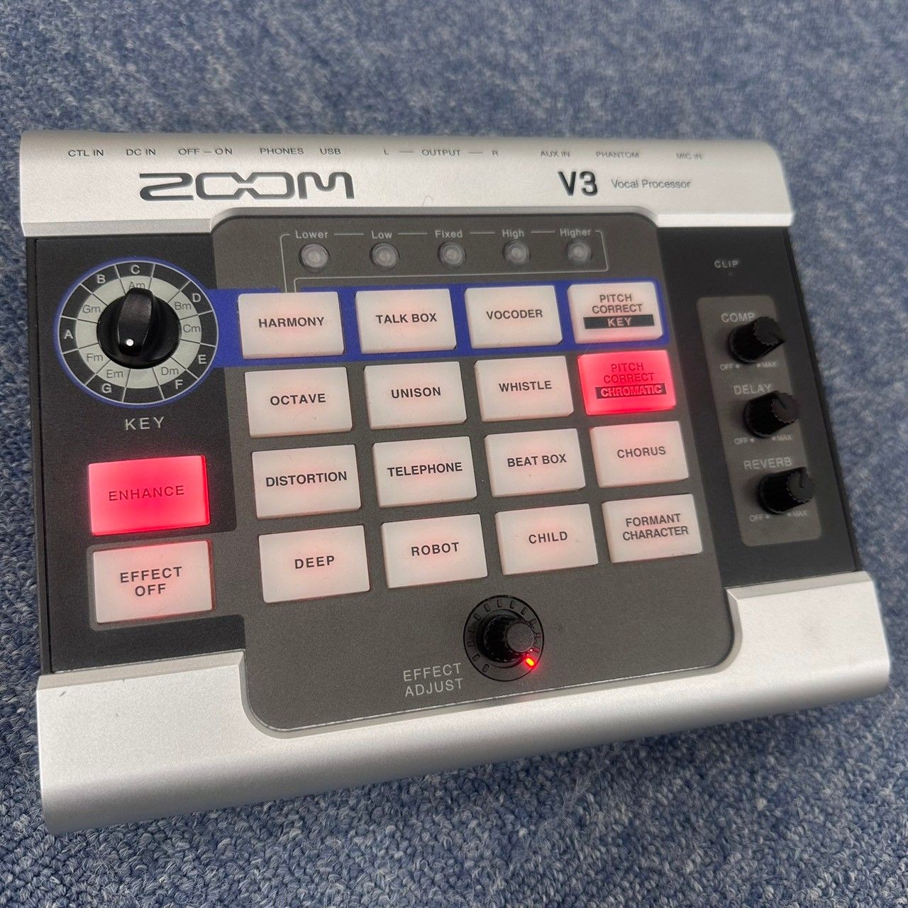 ZOOM ズーム マルチエフェクト ボーカルプロセッサ Vocal Processor V3 