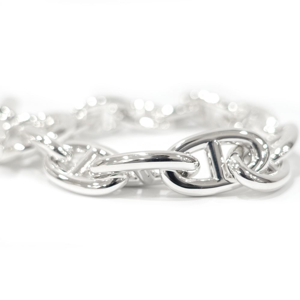 シェーヌダンクル GM 13 Silver 925 ブレスレット 純銀 メンズ HERMES