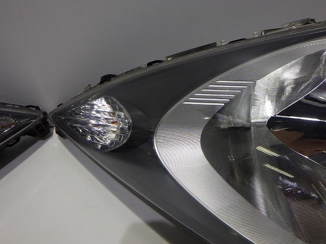 フィット ヘッドライト左右 ハロゲン GE6 7 前期 P6865 8 コーティング 250920076