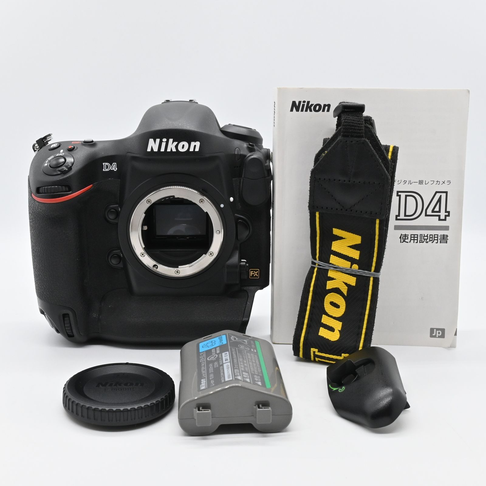 Nikon D4 ボディ ショット数 6014回