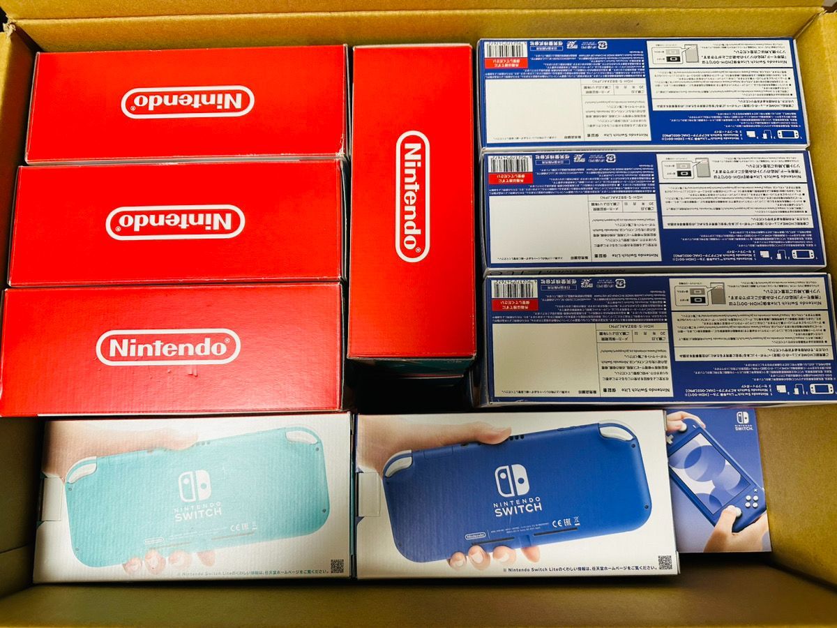 任天堂 Switch スイッチ 空箱 49箱 店舗印なし