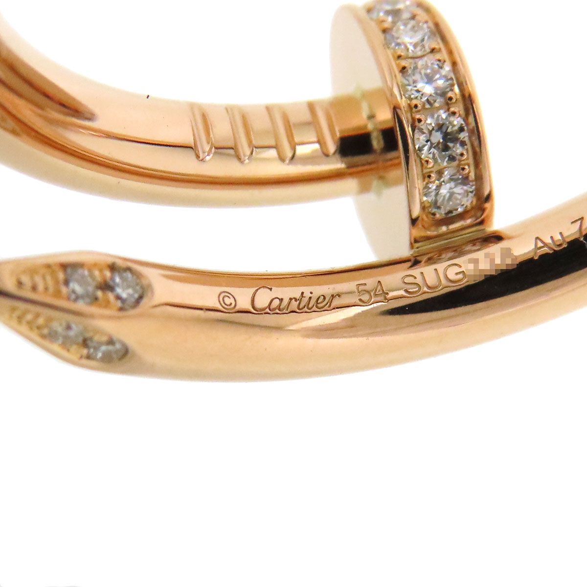 Cartier カルティエ ジュスト リング 54【週末限定9%値下げ】 Cartier カルティエ ジュスト リング 54【週末限定9%値下げ】