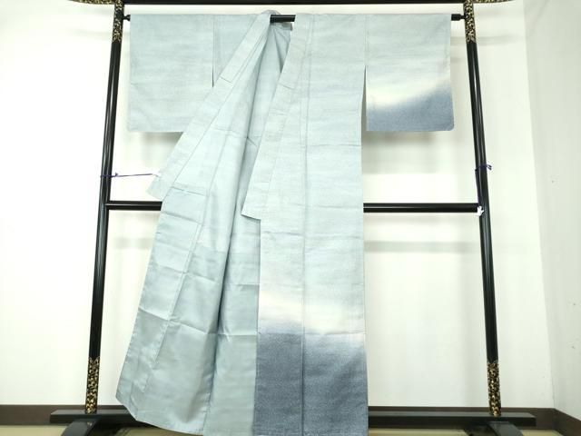 平和屋着物●訪問着　紬地　瑞雲作　霞文　正絹　逸品　未使用　DAAS3129ps 平和屋着物○訪問着 紬地 瑞雲作 霞文 正絹 逸品 未使用 DAAS3129ps