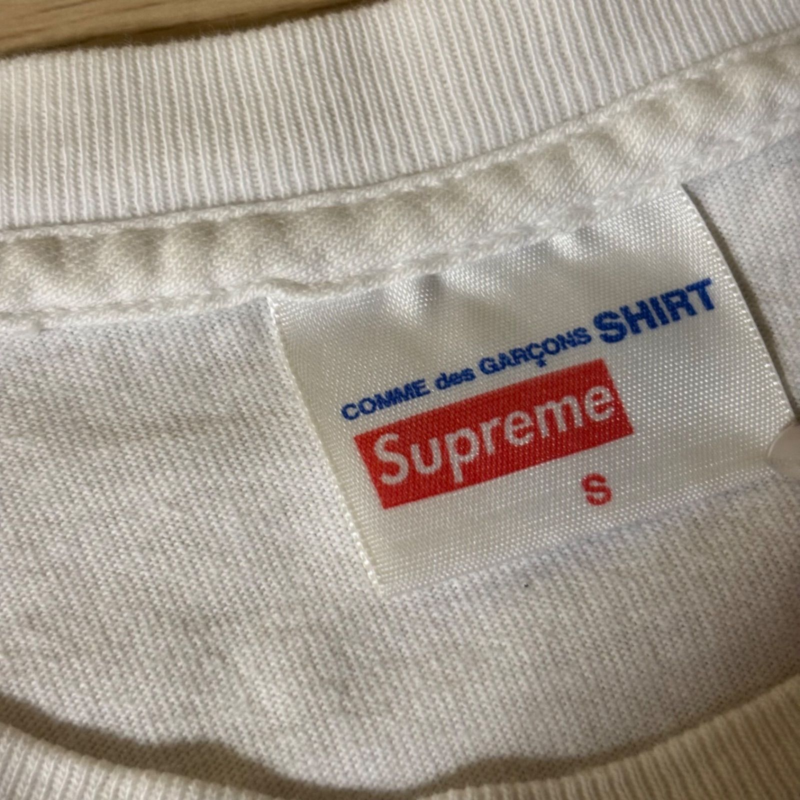 Supreme シュプリーム プリントTシャツ Sサイズ ホワイト メンズ レディース兼用