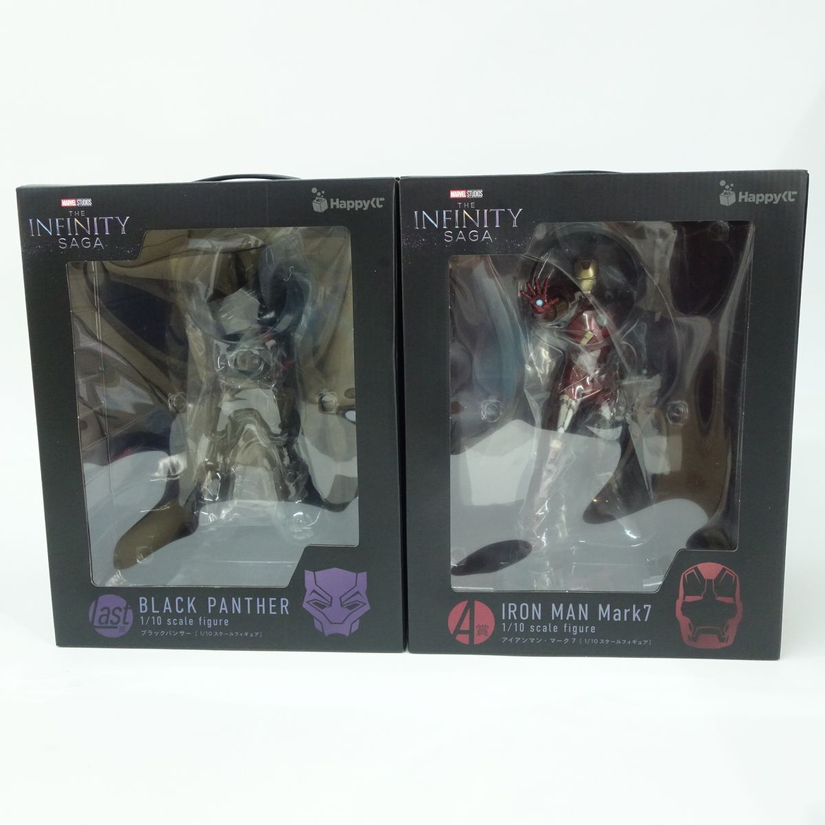 ブラックパンサーのフィギュアなど全6等級＋Last賞！Happyくじ