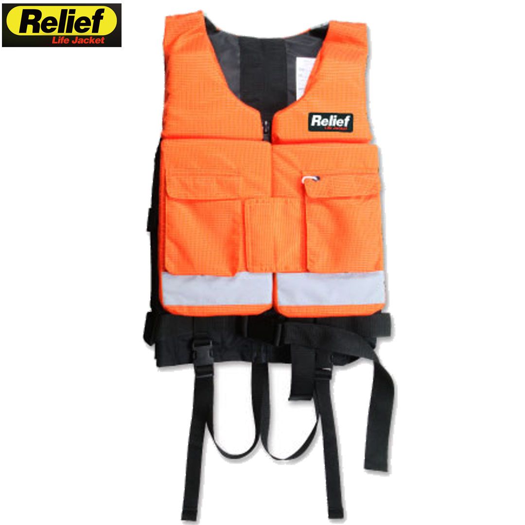 RELIEF LIFE JACKET リライフ ライフジャケット LY-032 M 40-60kg 直立浮遊