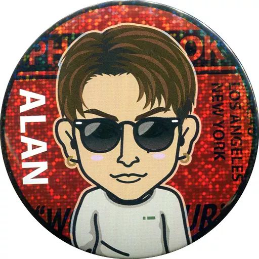 白濱亜嵐 75mm缶バッジ BD レア 白濱亜嵐 75mm缶 レア（special） 白濱亜嵐 BD 缶バッジ レア