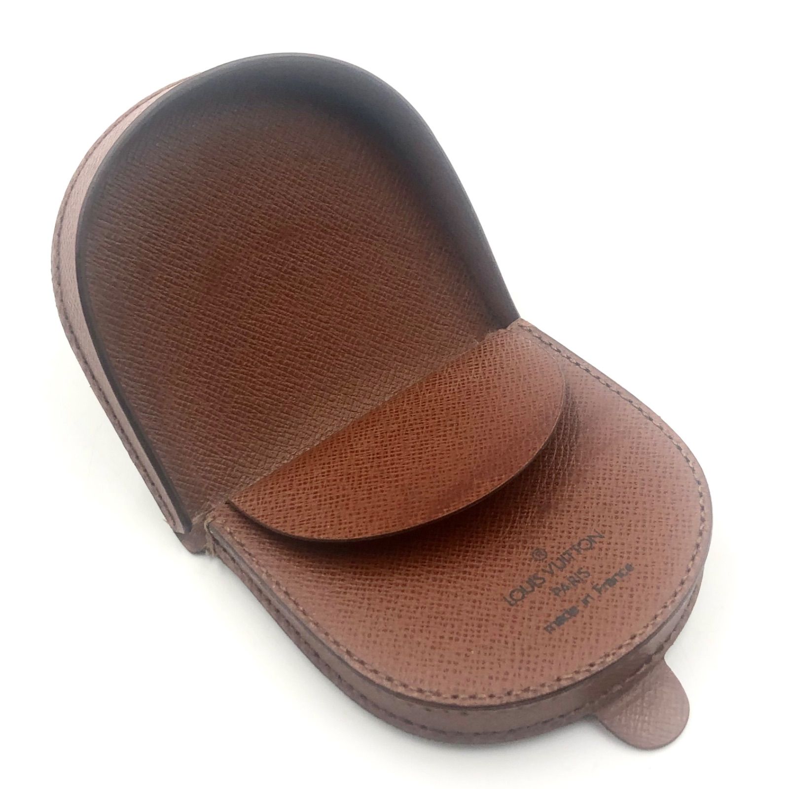 美品］ルイヴィトン ポルトモネキュヴェット 小銭入れ モノグラム 茶色