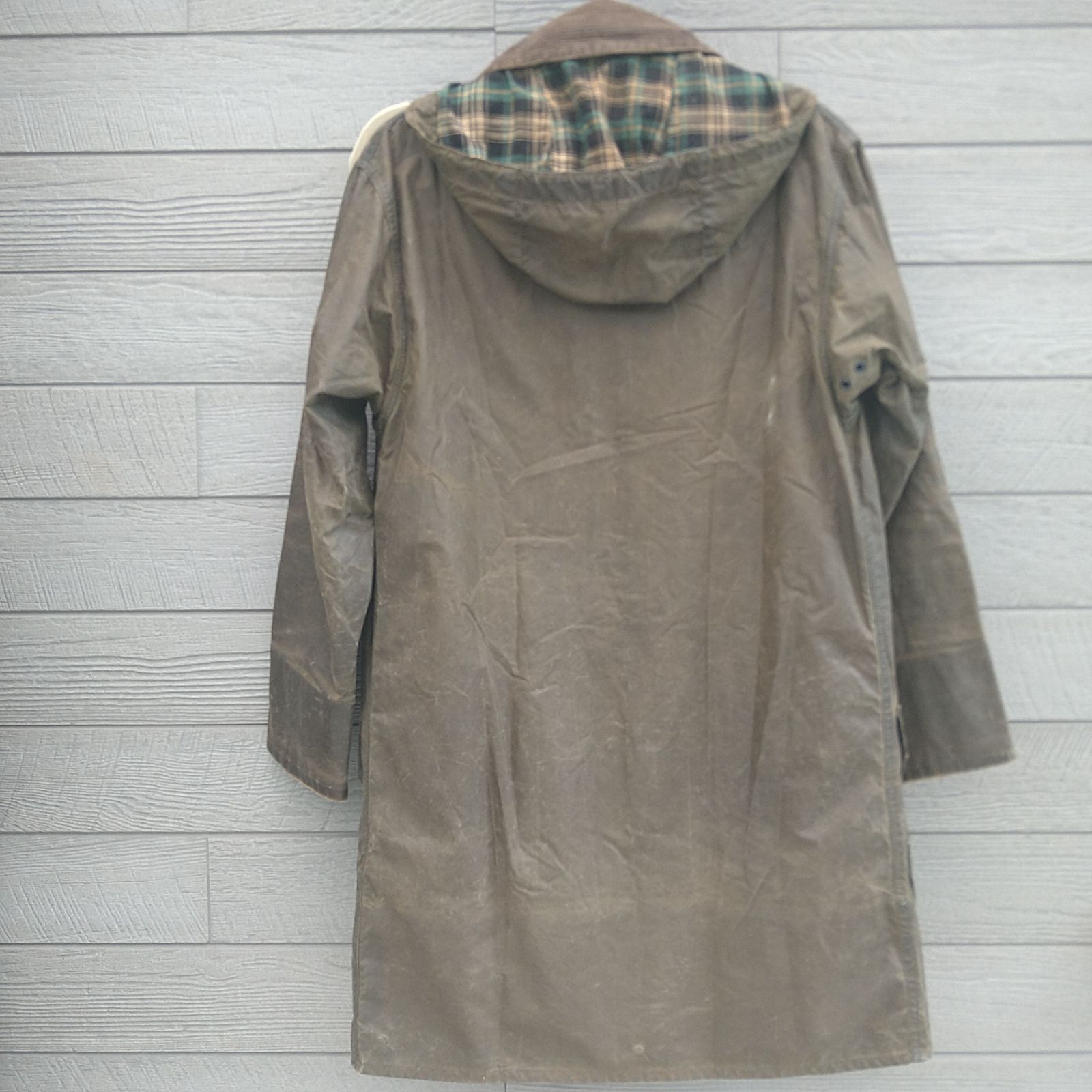 Barbour BORDER A200 C36 91CM バブアー ボーダー フード ライナー付き