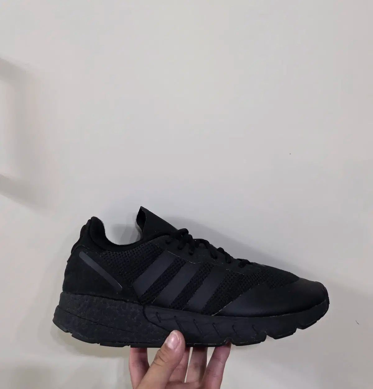 adidas originalsブラック ブーツ adidas Originals - Black ZX Flux Winter Shoes | HBX