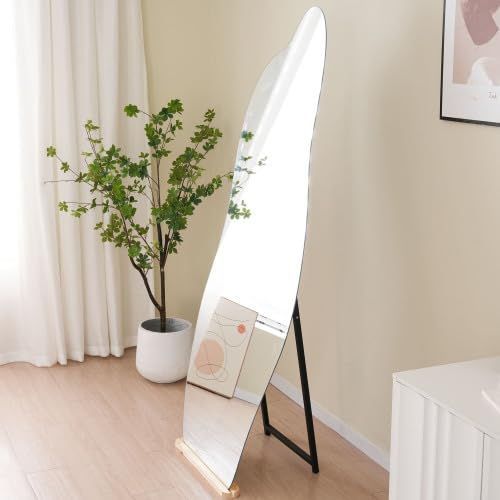 オーエスジェイ(OSJ) 全身鏡 姿見鏡 スタンドミラー ノンフレーム