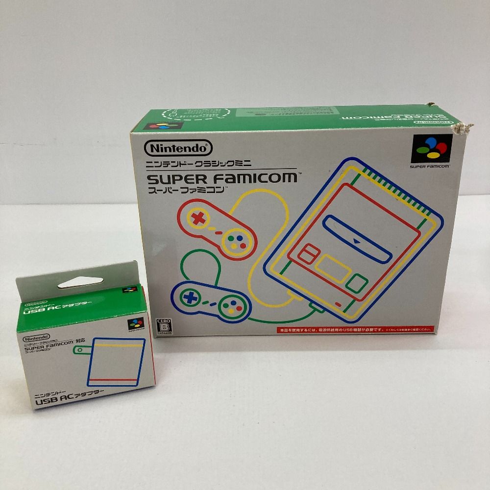 ニンテンドークラシックミニ　スーパーファミコン　（純正ACアダプター付き） Amazon | ニンテンドークラシックミニ スーパーファミコン+USB