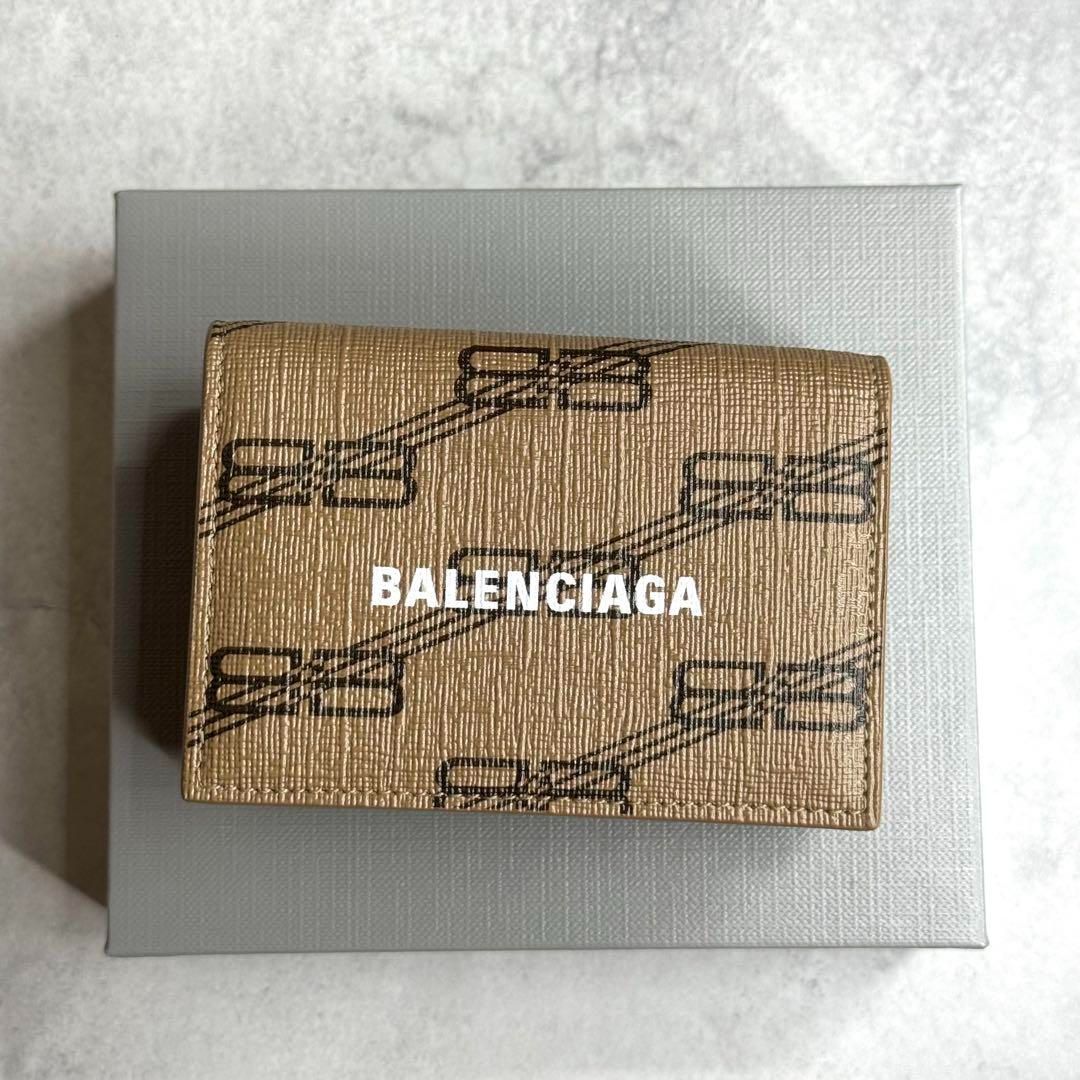美品✨完売品 3つ折り財布 BALENCIAGA バレンシアガ BBモノグラム BALENCIAGA バレンシアガ BBモノグラム 3つ折り財布 キャッシュ