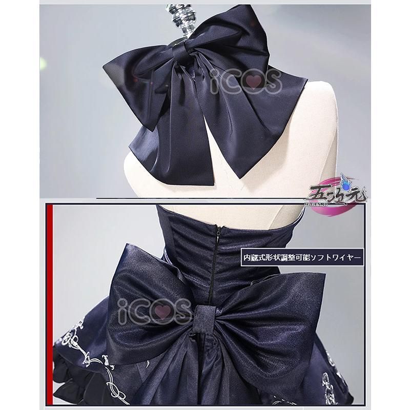 一流の素材、完璧な品質! ICOS FGO セイバー アルトリア ペンドラゴン〔オルタ〕 第3再臨 コスプレ衣装 短Ver CS0930BJ ハロウィン