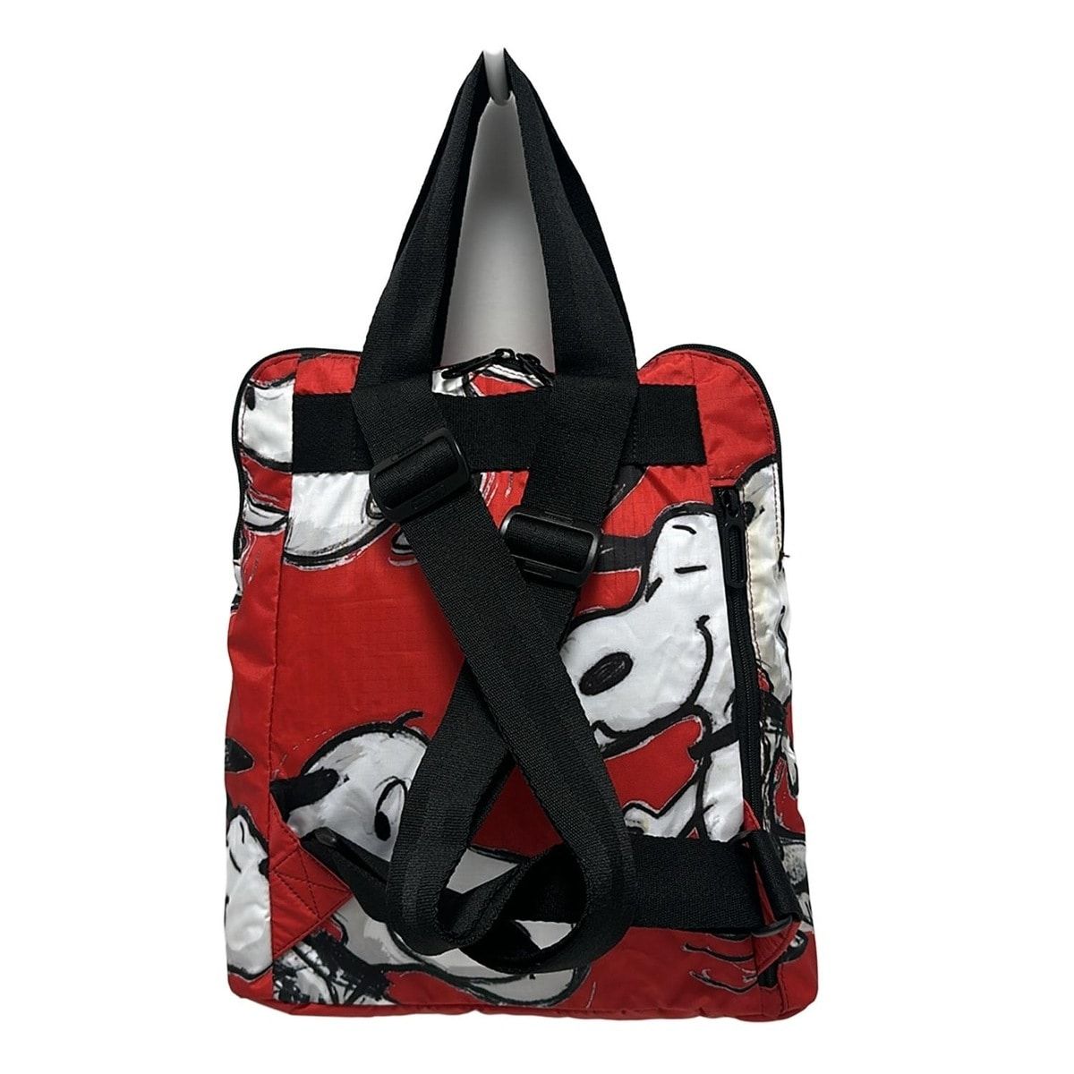 LESPORTSAC(レスポートサック) リュックサック - レッド×白