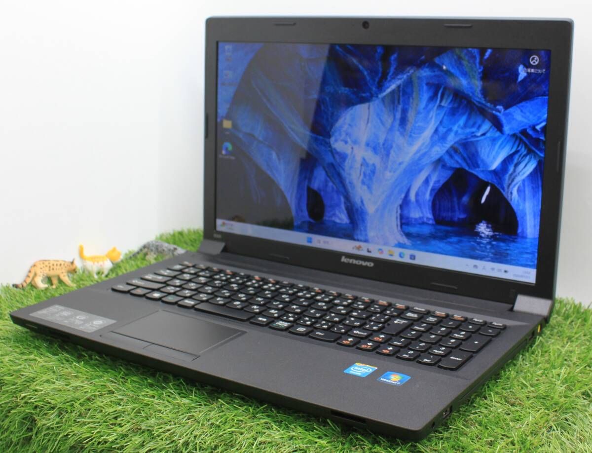 【お買得レノボ】office付カメラ付ノート15.6インチ8GB/SSD256GB/Celeron 1005M/Win11 Lenovo B590 20206【6696】