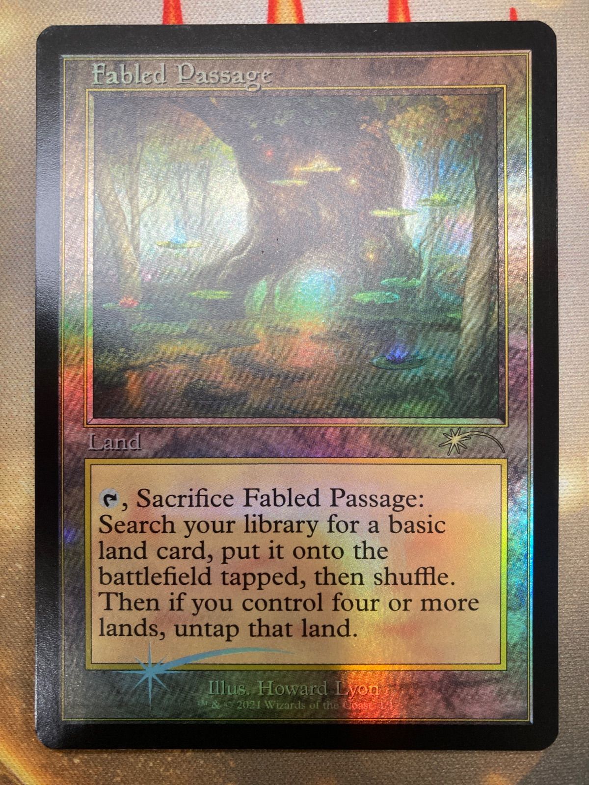 【完美品】寓話の小道　foil、非foilセット　英語版 MTG 寓話の小道 英語 プロモ foil - メルカリ