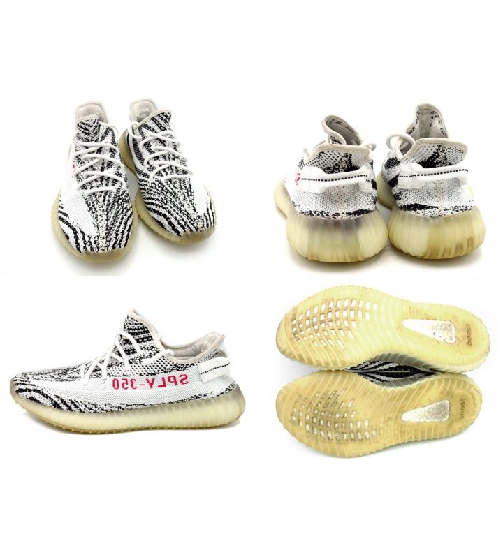 アディダス adidas × カニエ ウエスト KANYE WEST 【 YEEZY BOOST 350 V2 Zebra CP9654 】 イージー  ブースト 350 ゼブラ スニーカー h1378 - メルカリ