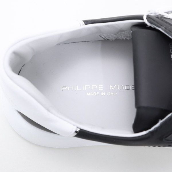 PHILIPPE MODEL PARIS フィリップモデル メンズ TEMPLE LOW スニーカー 靴 イタリア正規品 BTLU V002 新品 ブラック