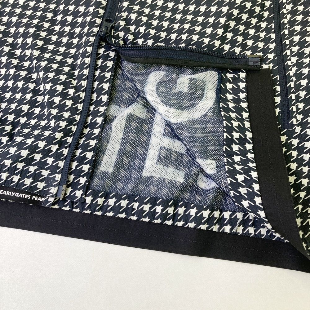 サイズ：6 PEARLY GATES パーリーゲイツ 長袖 ジップジャケット 千鳥格
