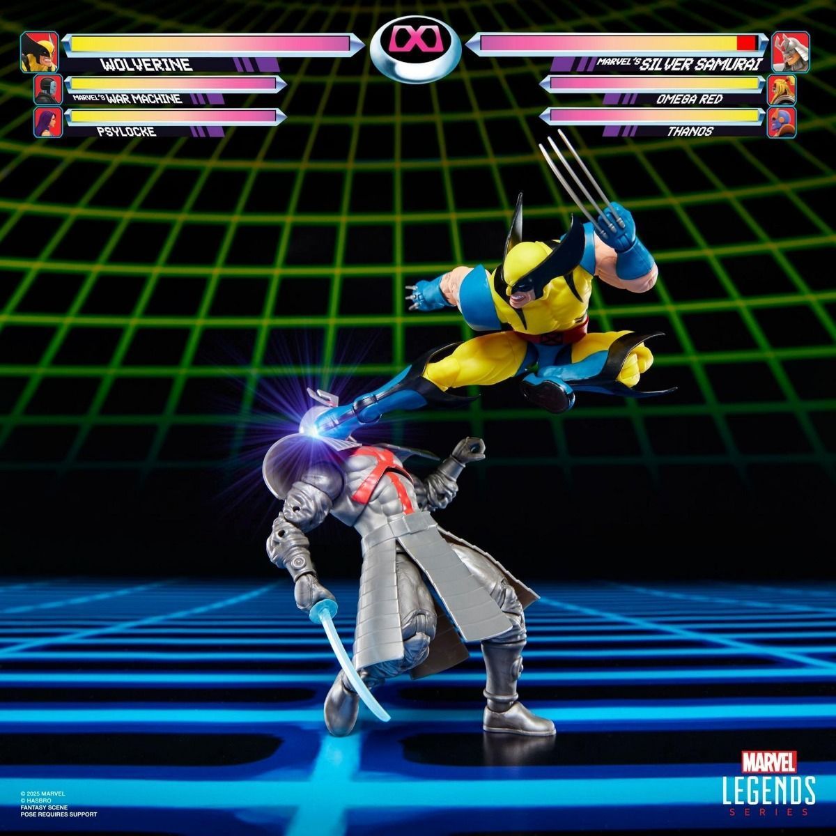 マーベルレジェンド ゲーマーバース ウルヴァリ vs シルバーサムライ Amazon.com: Marvel Legends Series Gamerverse Wolverine vs