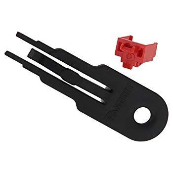 【中古】パンドウイット LANポート セキュリティブロック 赤 PSL-DCJB wgteh8f