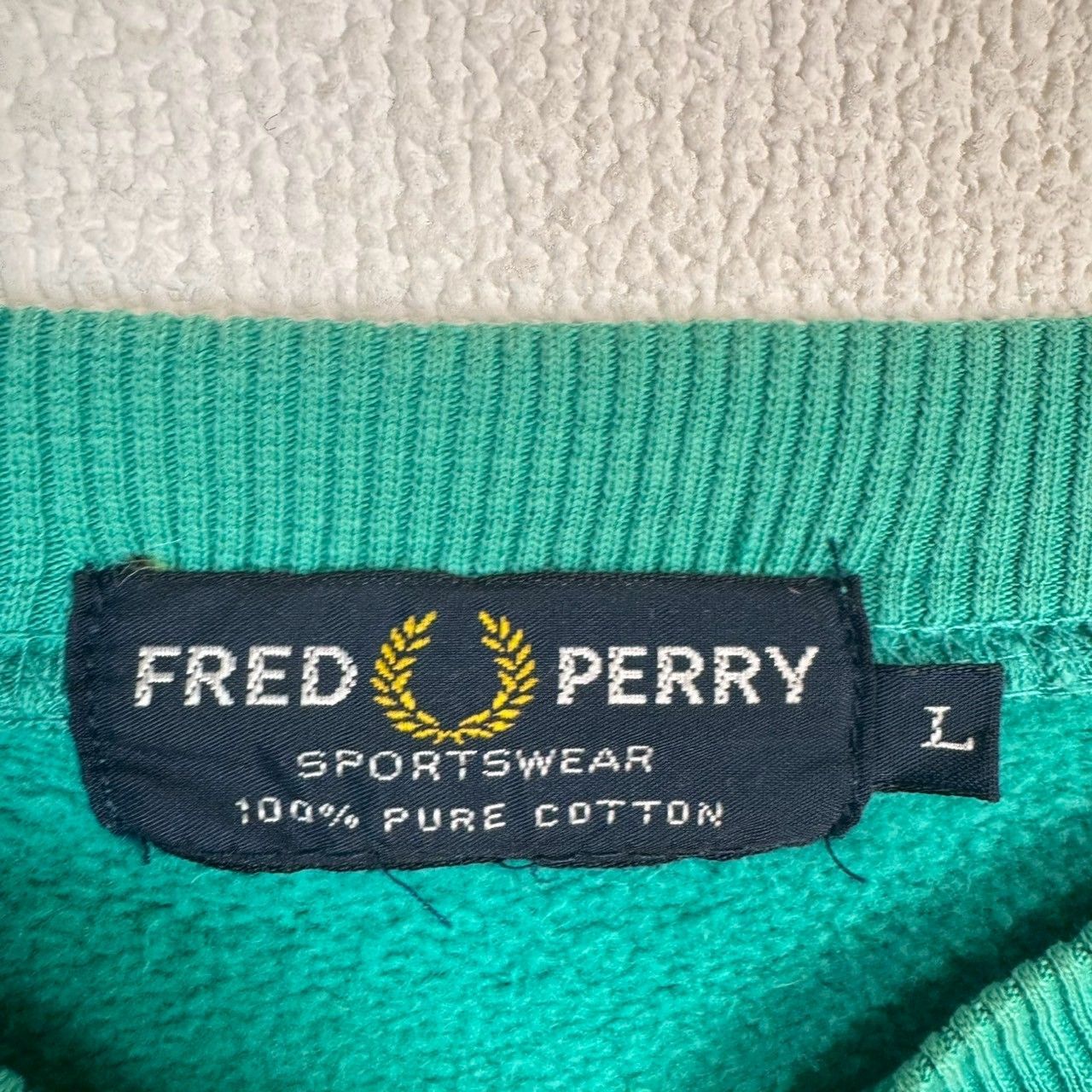 FRED PERRY フレッドペリー スウェット トレーナー 長袖 ロゴ刺繍 