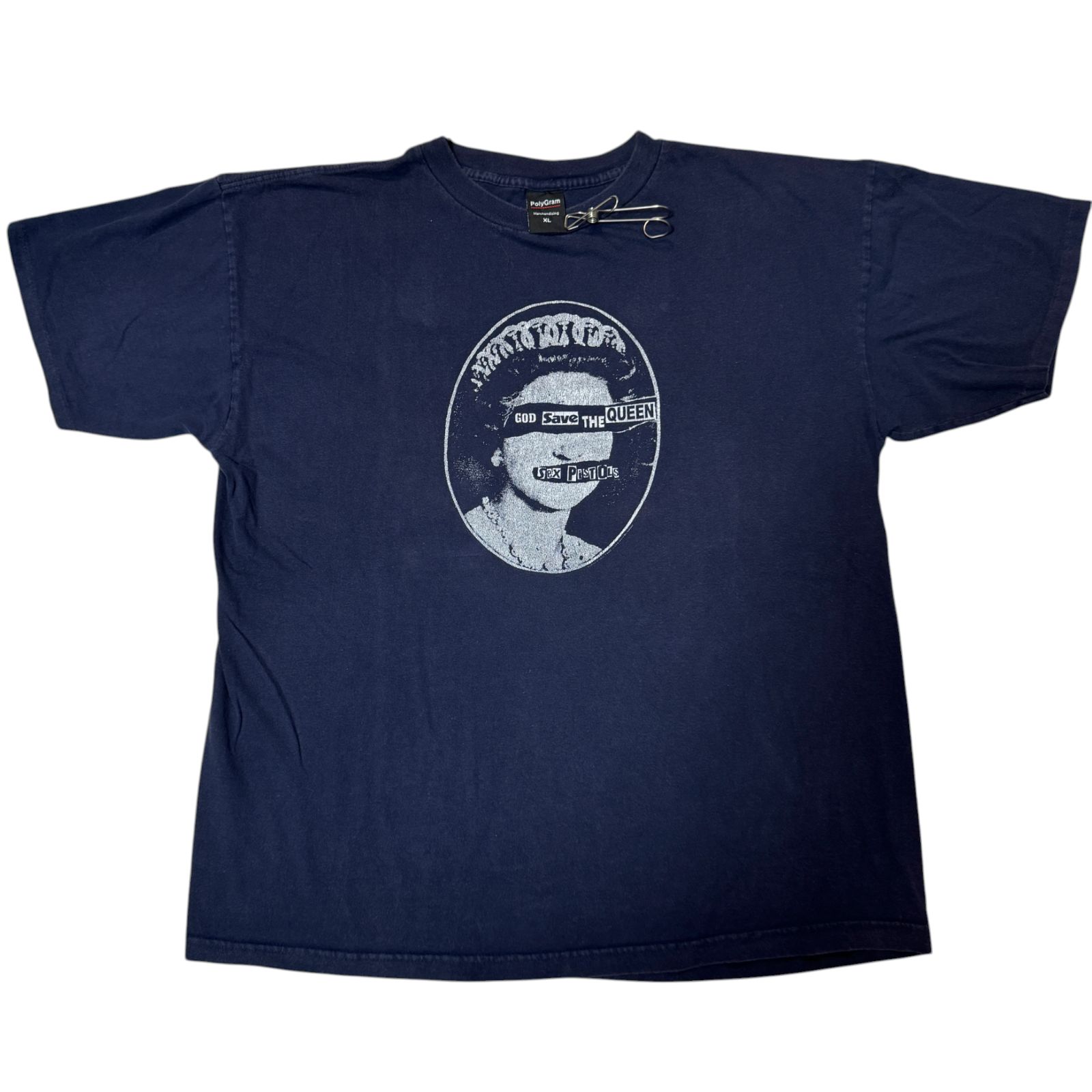 セックス・ピストルズ Tシャツ ゴッド・セーブ・ザ・クイーン SEX PISTOLS セックスピストルズ GOD SAVE THE QUEEN 白