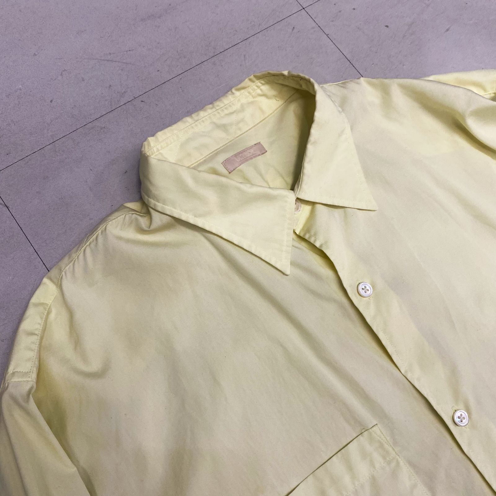 ULTERIOR アルテリア OVERLAID BOX SHIRT ピマポプリン オーバーレイド