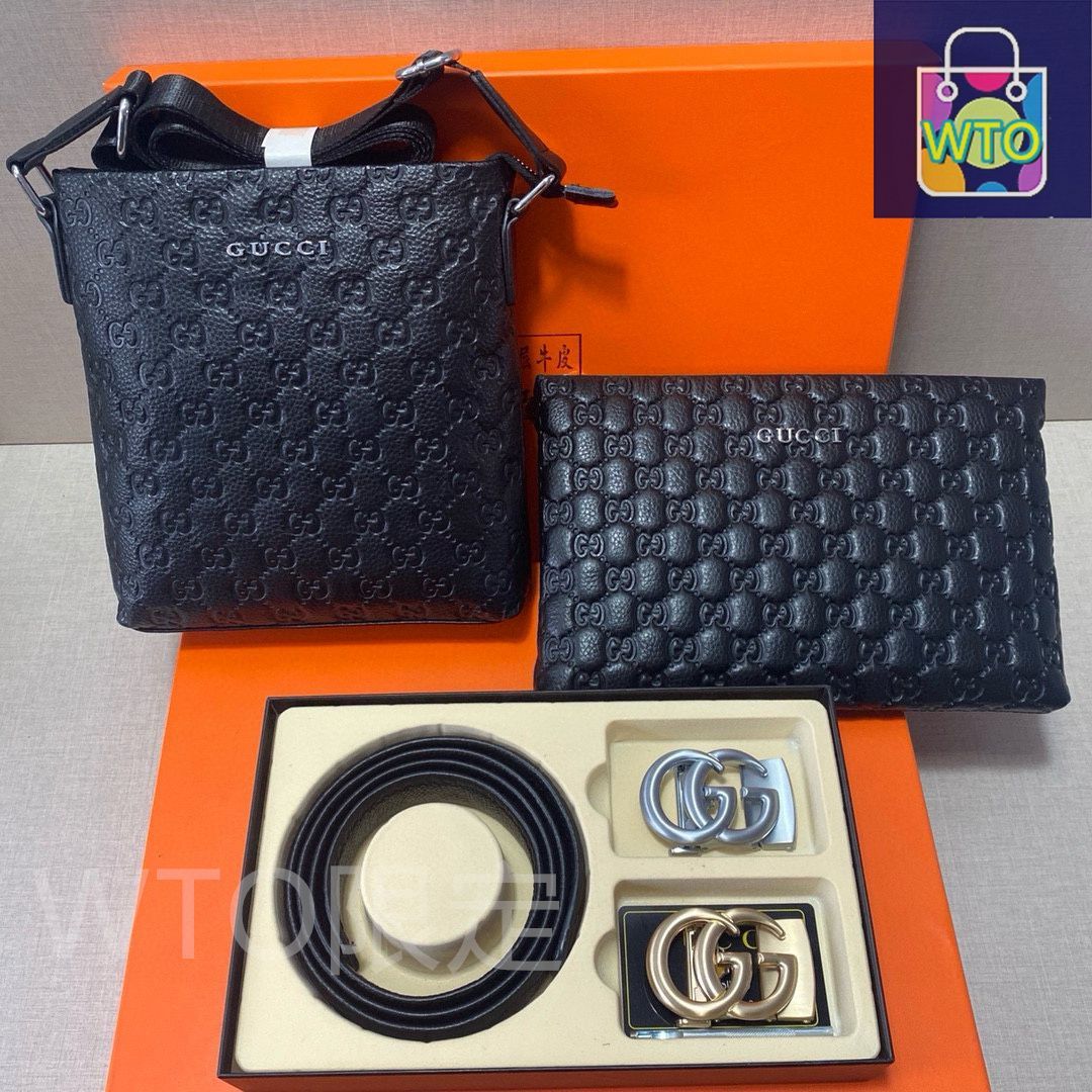 本日特価] グッチ Gucci 高級レザー ベルト＆バッグ スーパー