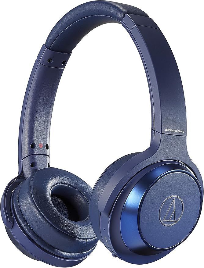 【在庫処分】オーディオテクニカ ATH-WS330BT BL ヘッドホン bluetooth ワイヤレスヘッドホン 重低音 SOLID BASS 最大70時間再生 ブルー ATH-WS330BT BL