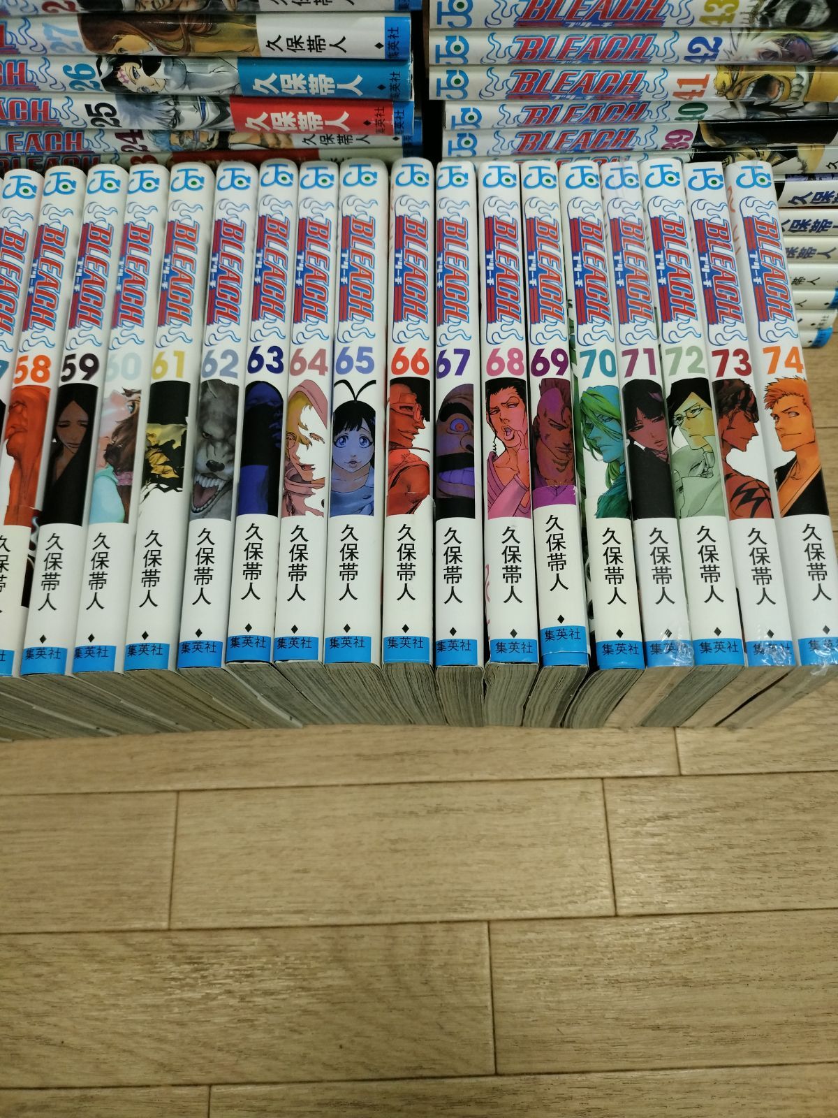 BLEACH 1〜74巻 全巻 + 3冊 ☆②【未開封3冊】BLEACH ブリーチ 1~74巻 全巻セット 久保帯人