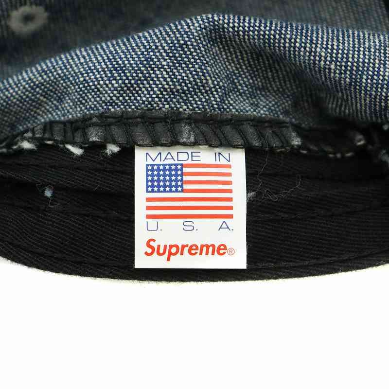 シュプリーム SUPREME 帽子 ジェットキャップ デニム ボックス