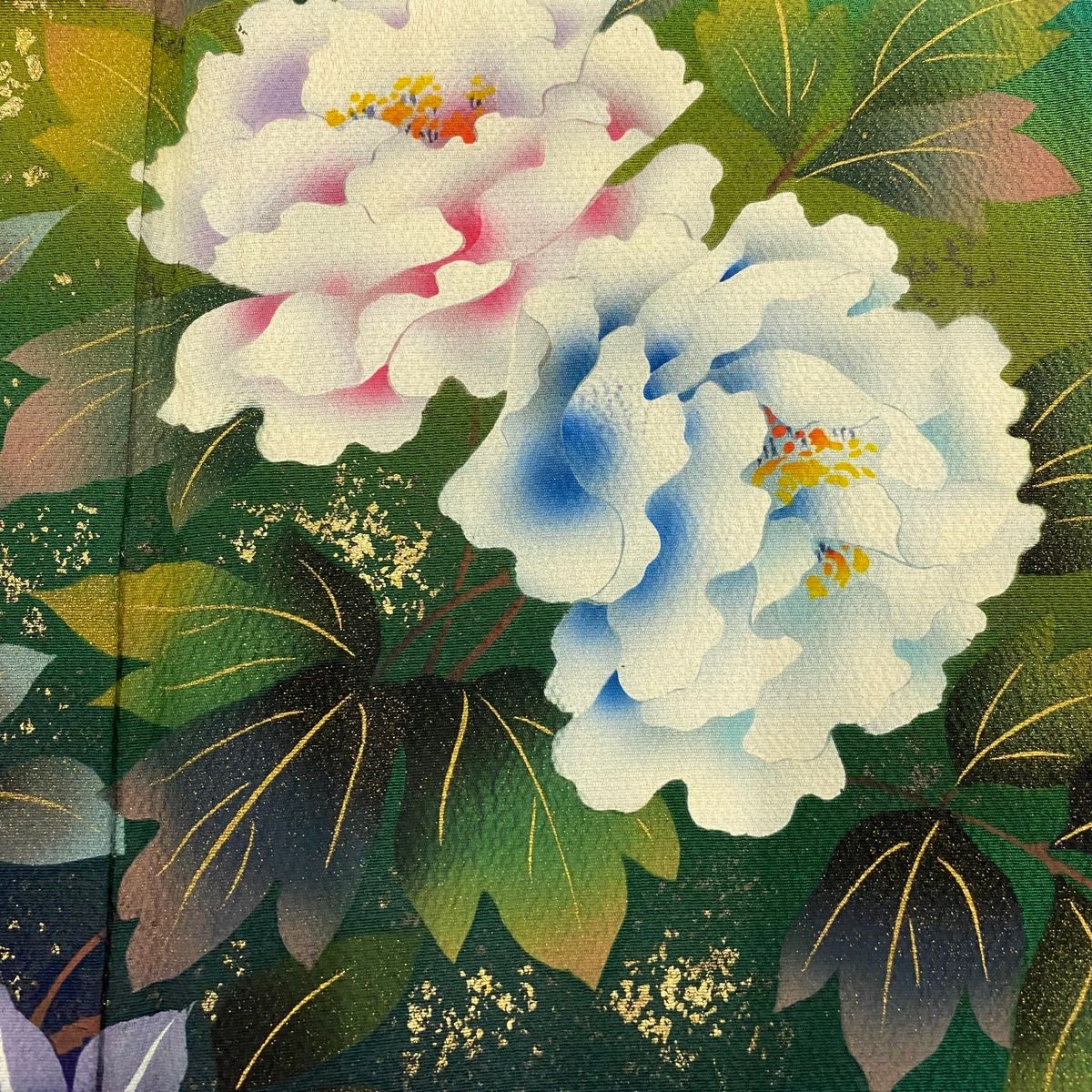 美品　正絹振袖　深緑　6点セット　裄丈68 163cm前後 楽天市場】【中古】 振袖 着物 リサイクル 正絹 成人式 二十歳