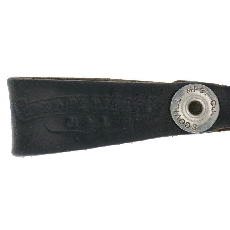 クロムハーツ BELT LOOP BSフレアボタンレザーベルトループ