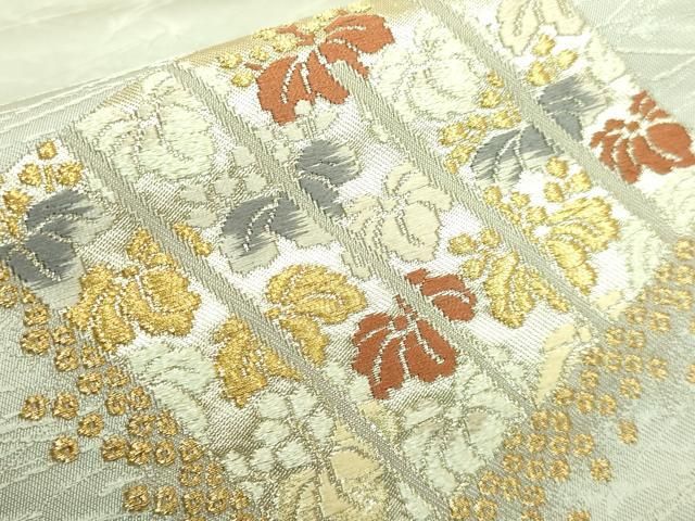 手染屋 吉兵衛 歌舞伎 全通 袋帯 正絹 平和屋着物□極上 手染屋 吉兵衛 全通柄袋帯 羽子板 歌舞伎 逸品