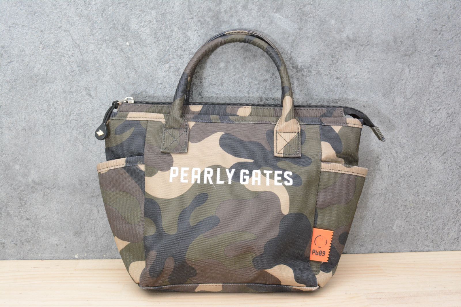 定番品 人気モデル パーリーゲイツ PEARLYGATES PG89 カモフラ カートバック 迷彩 ラウンドバック