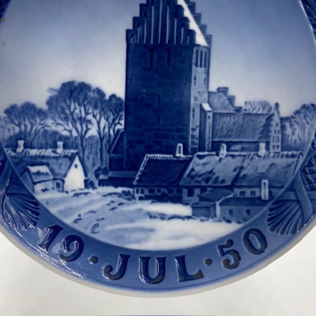 ロイヤルコペンハーゲン イヤープレート 1950年 「Boeslunde