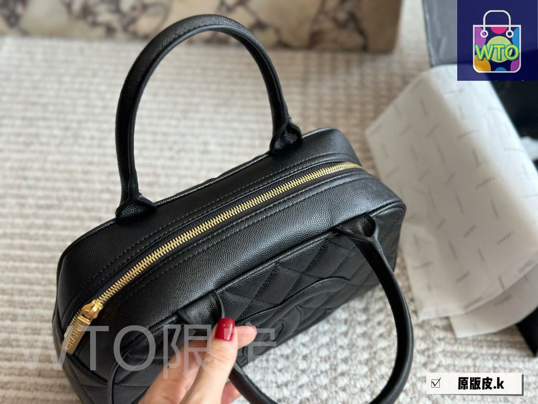 国内発送シャネル トレンディ CC ボウリング 今日特価】Chanel Bowling Bag (Jenny 同款) - シャネル