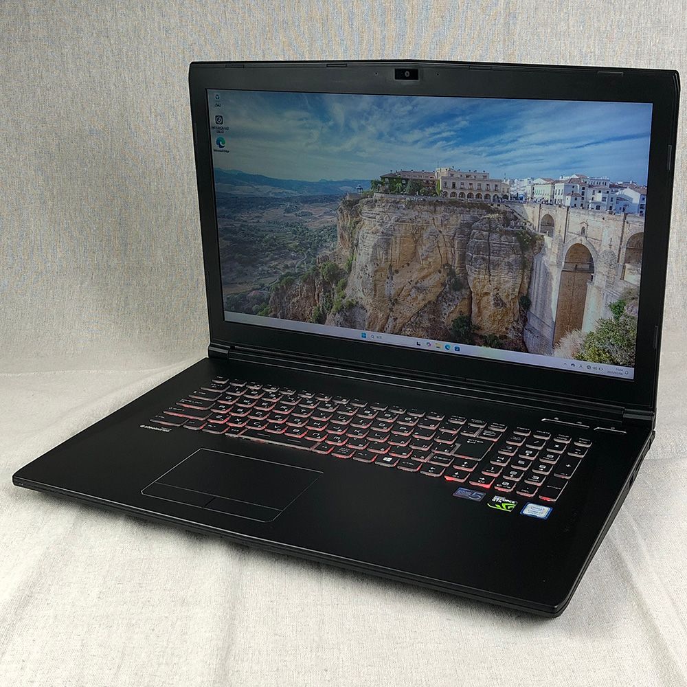 ジャンク品・本体のみゲーミングノートPC パソコン GALLERIA ガレリア GCF1060NF【i7-8750H・GTX1060・16GB・SSD500GB】カメラ不良/LT-JUNK-250260（035042）