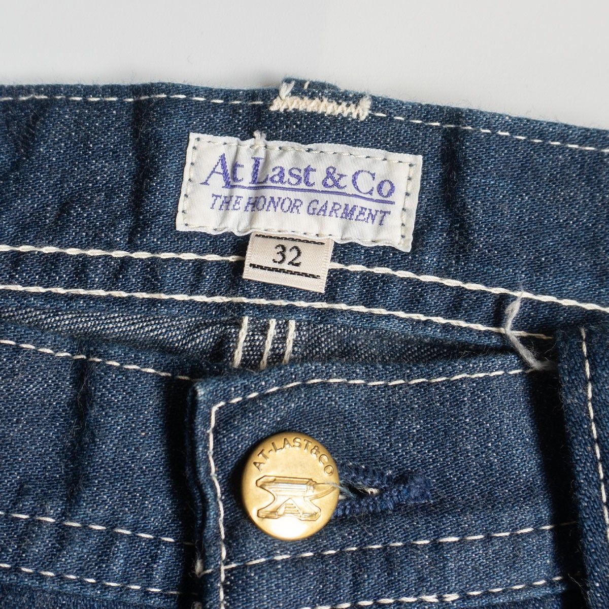 AT LAST&CO アットラスト 36 ペインター AtLast&Co.(アットラスト) / ペインターパンツ/36/デニム/NVY/209