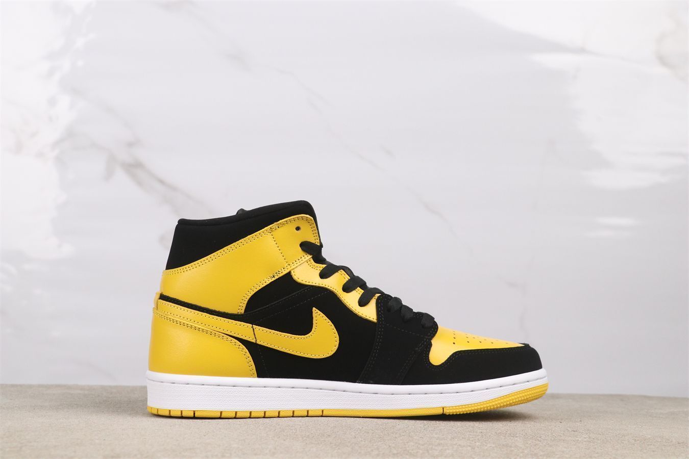 今日 エアジョーダン 1 HJ6654-071 ブライトイエロー-MM輸入2
