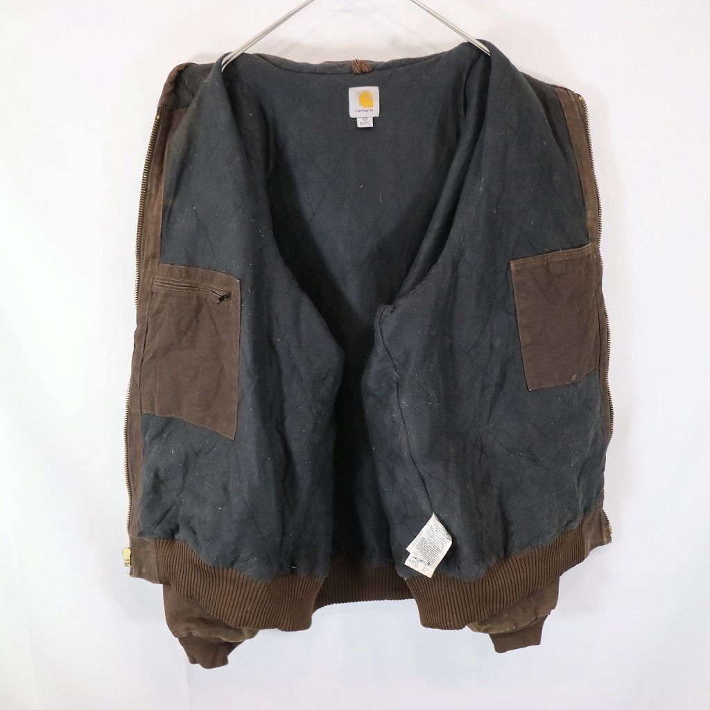 90年代 Carhartt カーハート アクティブジャケット ダック地 防寒 防風