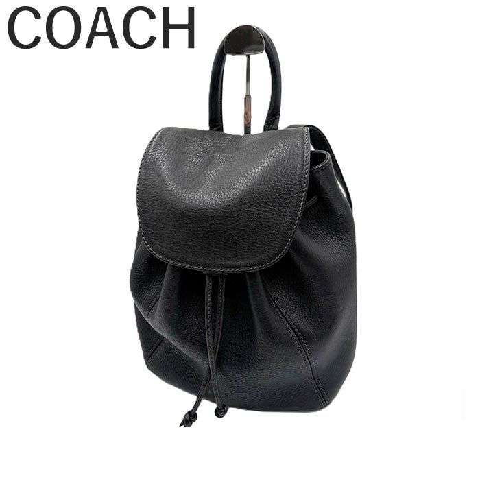 コーチ COACH リュック 巾着 シンプル レザー デイパック