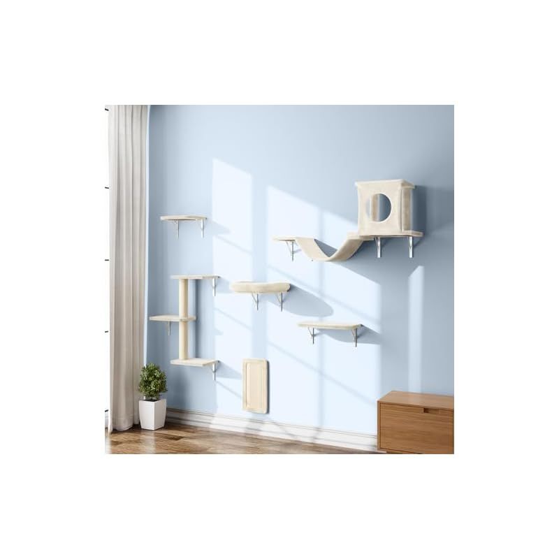 猫 キャットウォーク キャットタワー 6個セット DIY 猫家具 キャットボックス キャットタワー Cat Box 6個セット 猫 ネコ