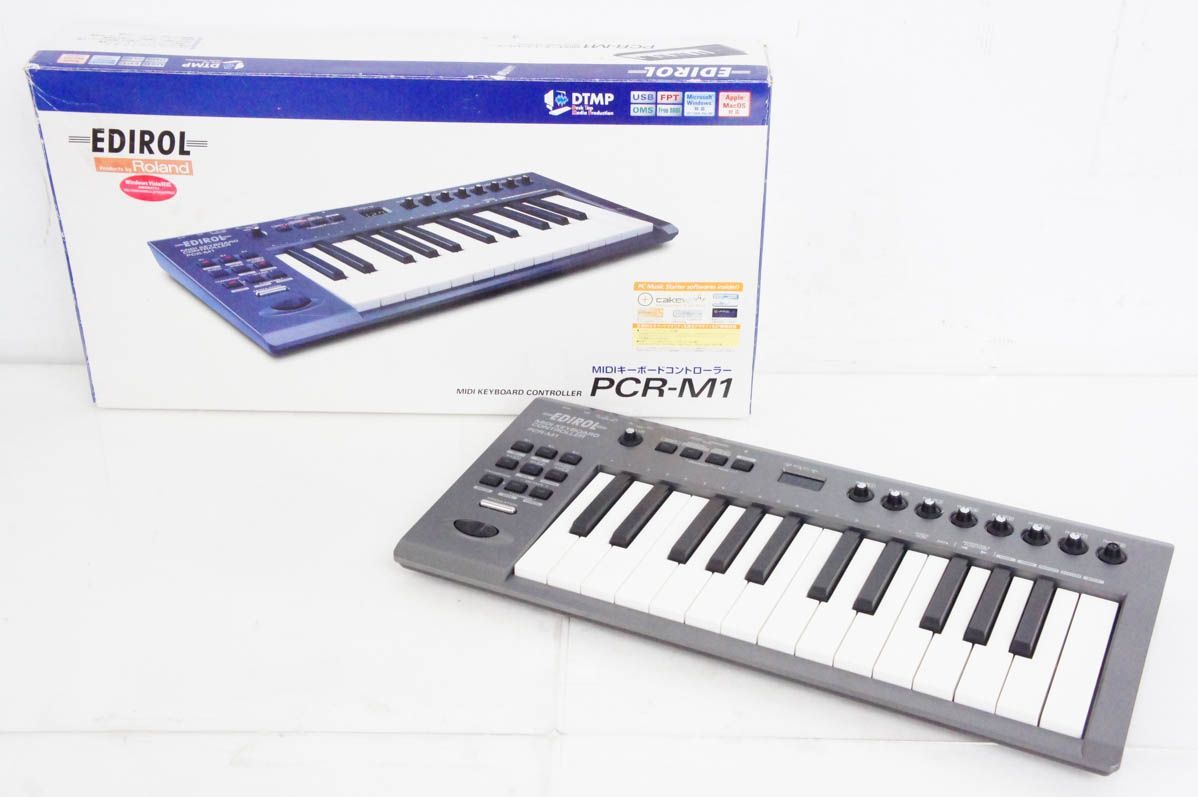 中古 EDIROL ローランドROLAND MIDIキーボードコントローラー PCRM1 メルカリ