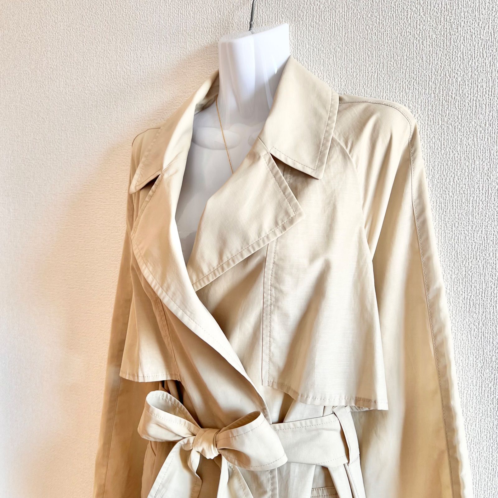 BALLSEY ライトタッサー ガウントレンチコート【☆美品】 - メルカリ