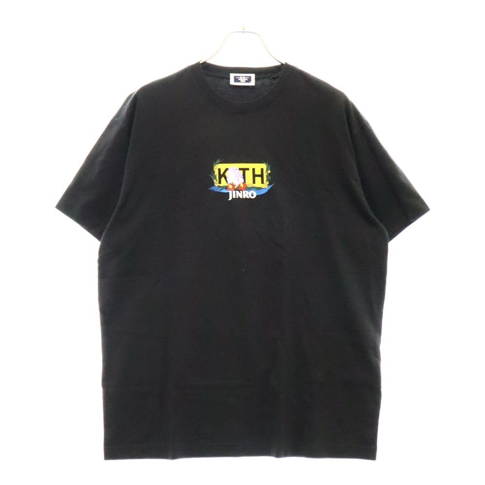 KITH (キス) SEOUL限定 眞露 JINRO 半袖Tシャツ カットソー ブラック