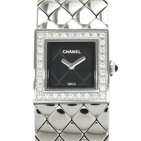 シャネル マトラッセ 19mm H0489 レディース 腕時計【Aランク】【中古  