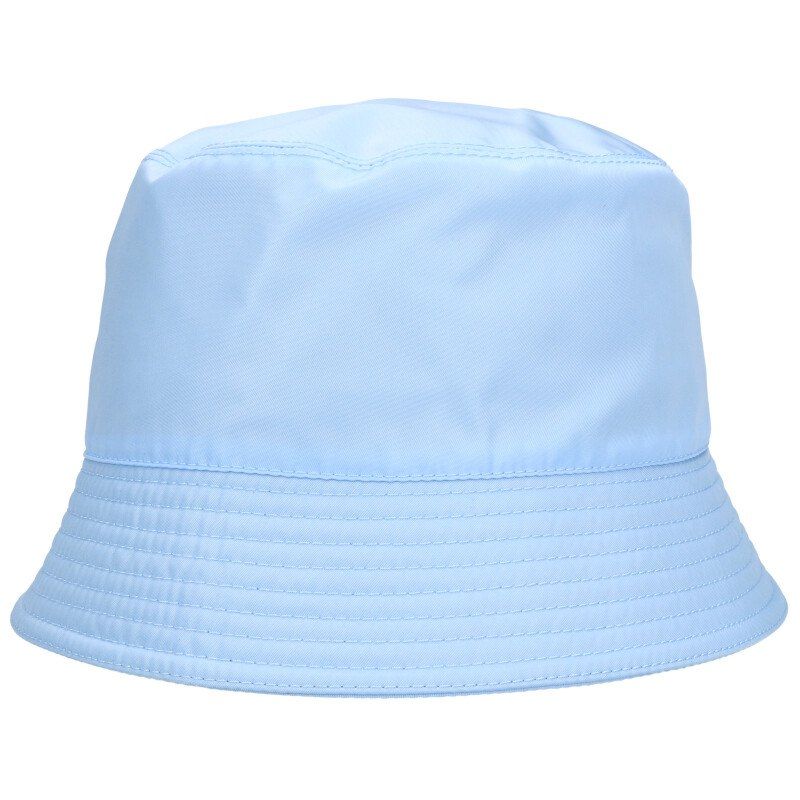 プラダ 2HC137 RE-NYLON三角プレートナイロンバケットハット メンズ L  